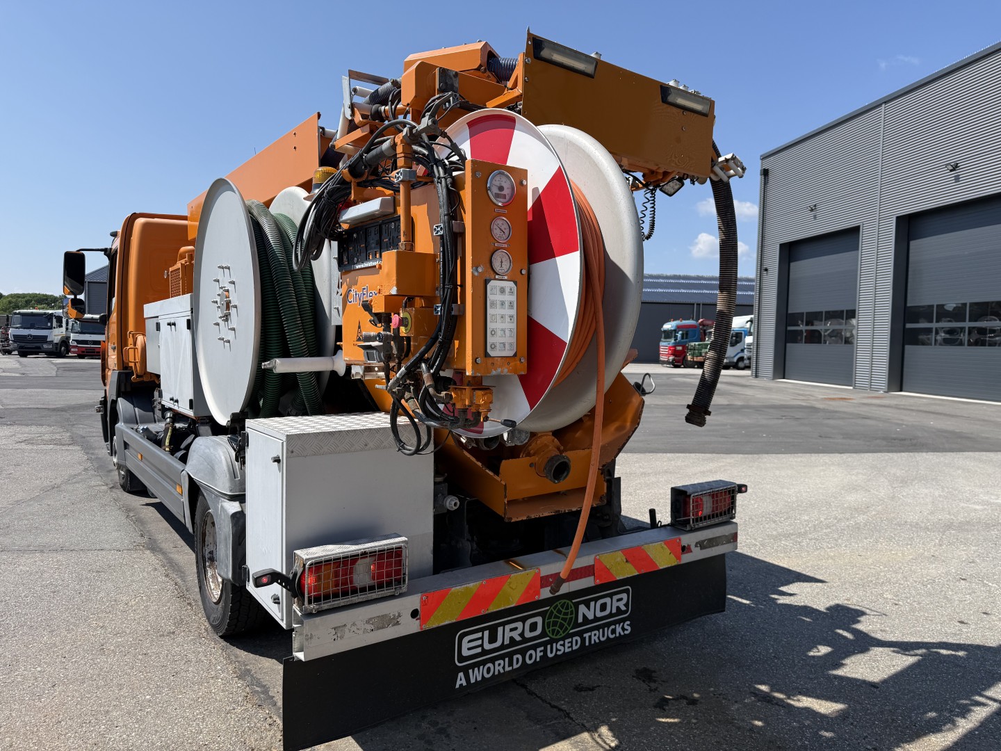 Mercedes Atego 1223 4x2 Hvidtved Larsen CityFlex204 Euro 6