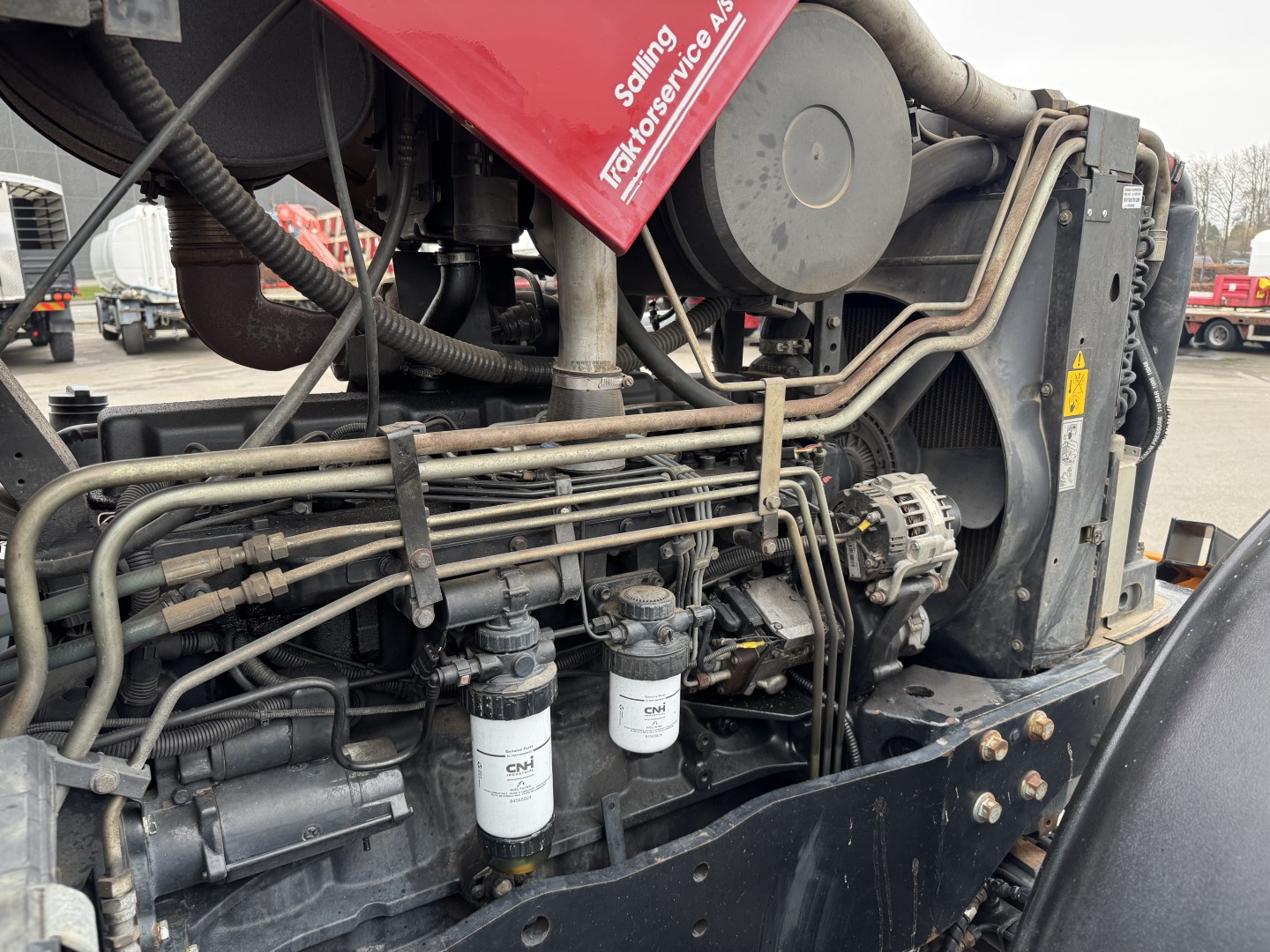 Case MXM190 - Samson Slamsugervogn 8000 L