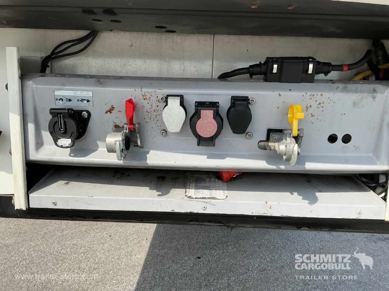 Schmitz Auflieger Tiefkühlkoffer Multitemp Dobbeltdækk Lift