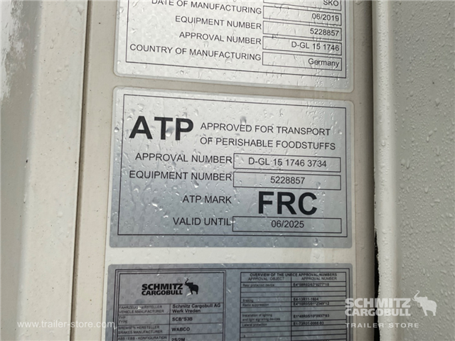 Schmitz Semi Reefer Multitemp Dobbeltdækk