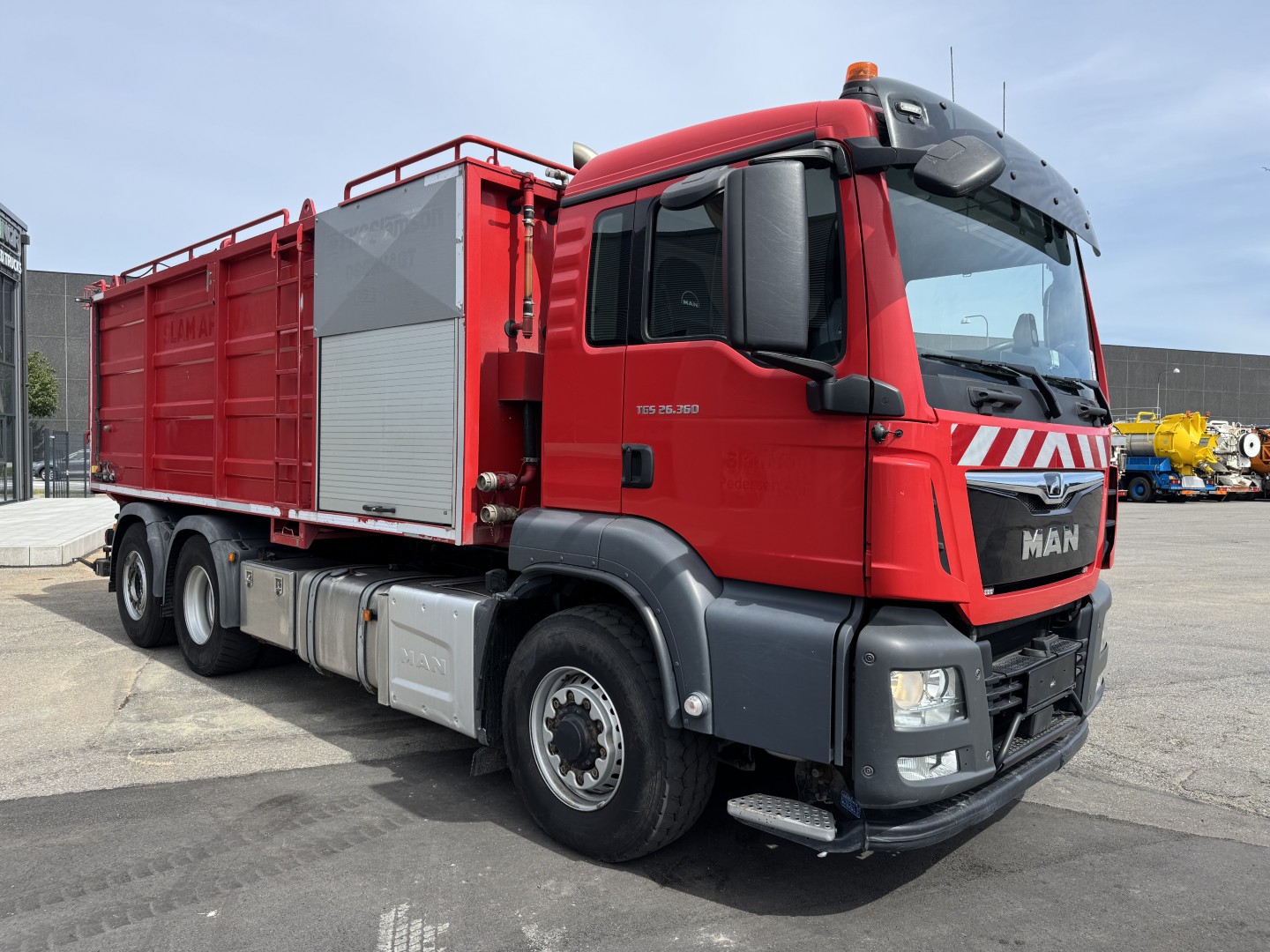 MAN TGS 26.360 6x4H*4 Wiedemann Rustfri ståltank
